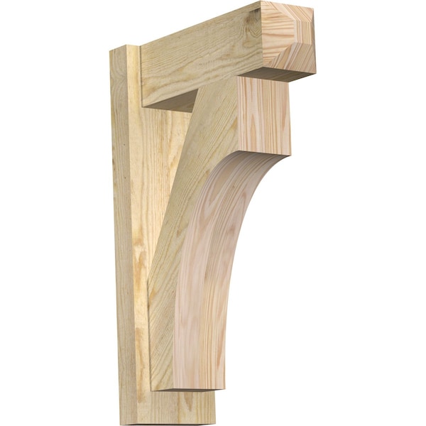 Ekena Millwork Westlake Rough Sawn Craftsman Outlooker, Douglas Fir, 6"W x 16"D x 24"H OUT06X16X24WTL04RDF - main